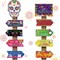 20 Pieces Day of the Dead Decorations Dia de los Muertos Sign Halloween Day of the Dead Party Supplies for Indoor Outdoor Mexican Festival Holiday Wall Porch Yard Front Door Sign
